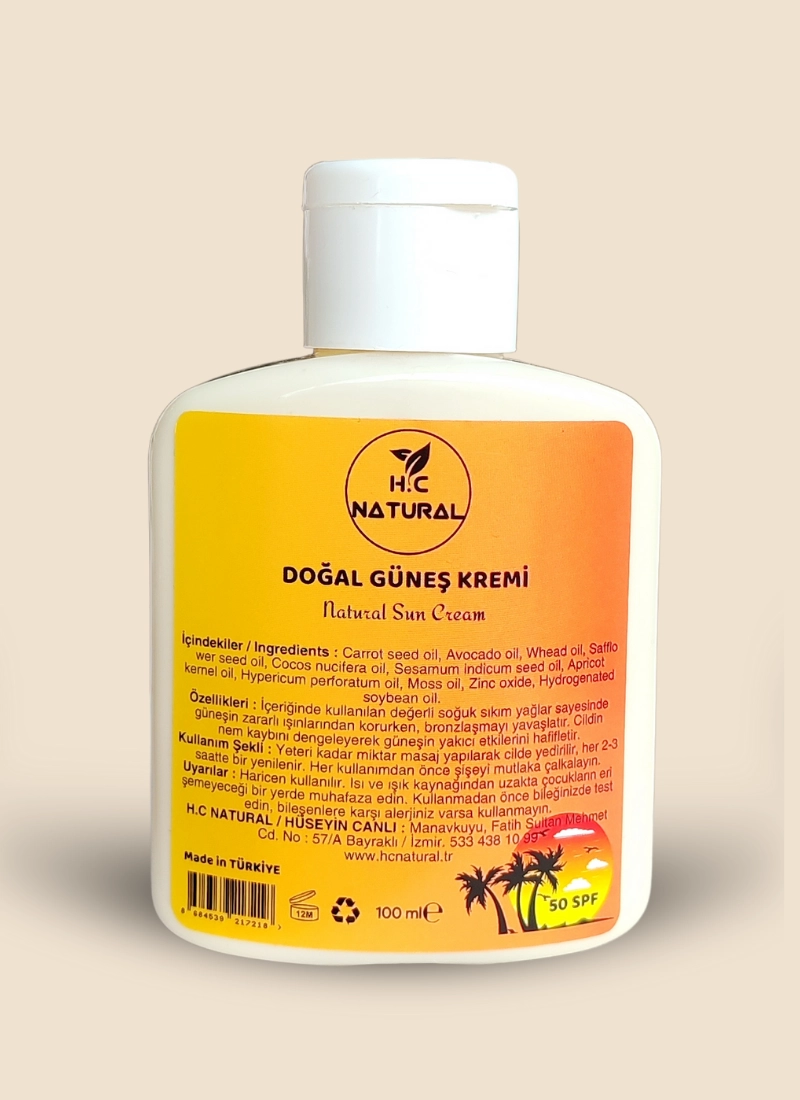 Doğal Güneş Kremi 100 ml