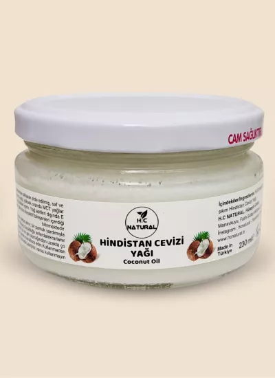 Soğuk Sıkım Hindistan Cevizi Yağı | Saf & Katkısız
