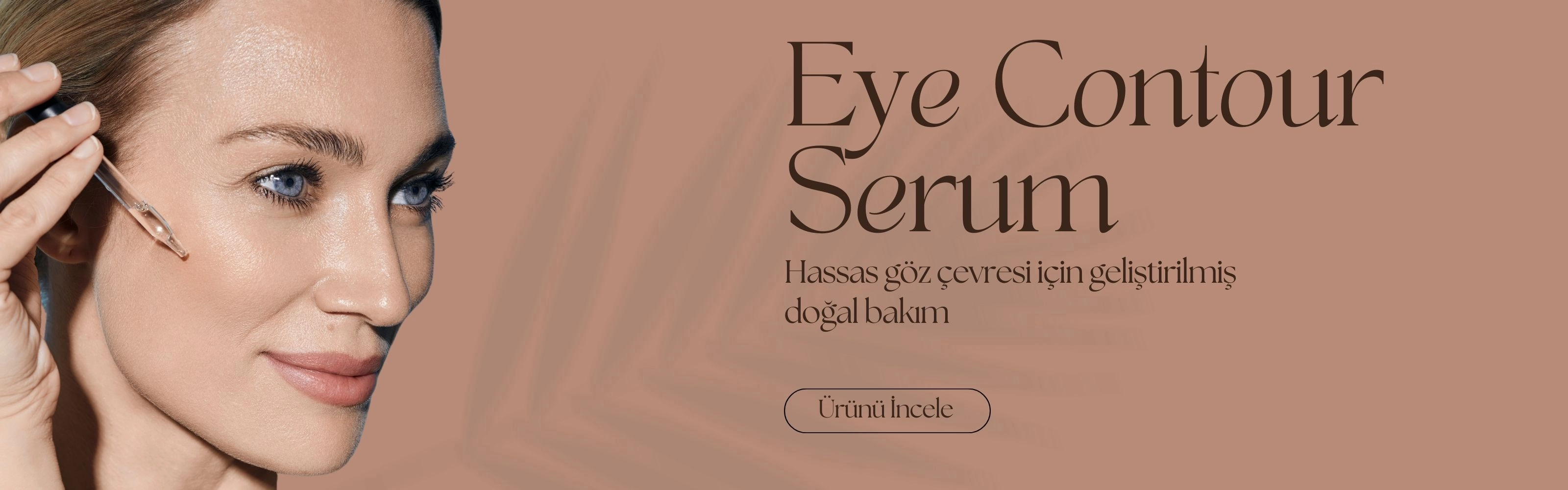 Doğal, El Yapımı ve Vegan Hassas göz çevresi bakım serumu